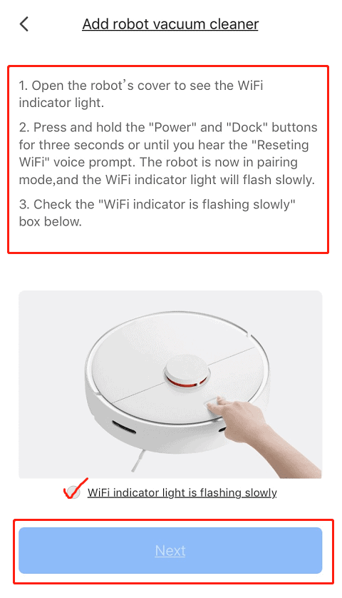 Cómo conectar Roborock a Wifi