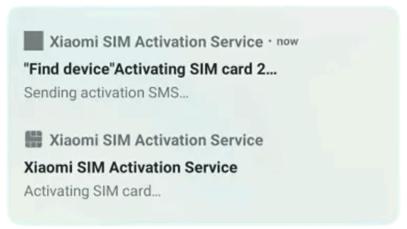 Como desativar o serviço de ativação do SIM Xiaomi