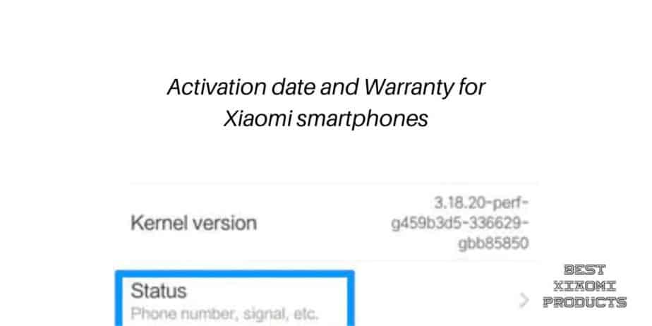 Como verificar a garantia da Xiaomi 