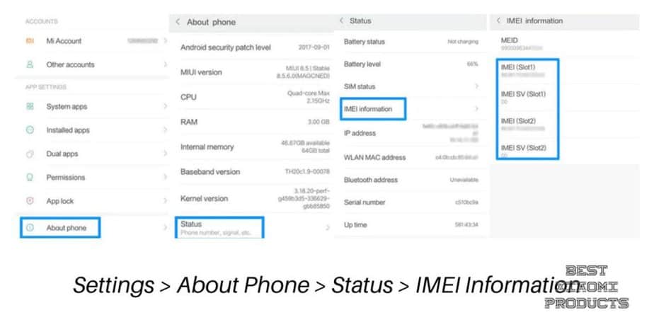 Como verificar a garantia dos telefones Xiaomi