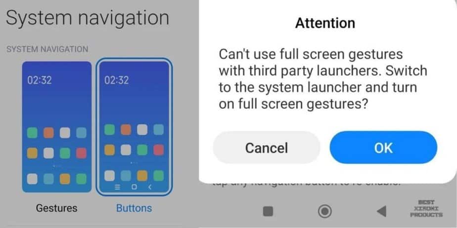 Will MIUI 14 System Navigation Settings Change with a Third-Party Launcher?